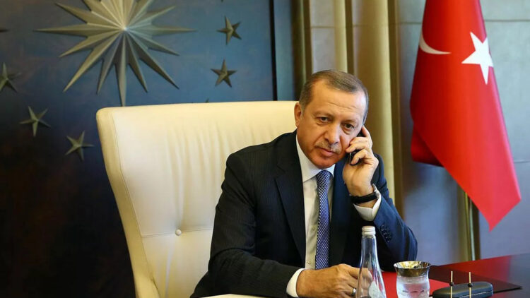 Erdoğan'dan Berdimuhammedov'a taziye telefonu