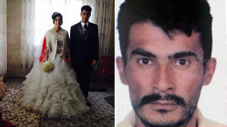 Eşi ve dayısını öldürüp kaçtı