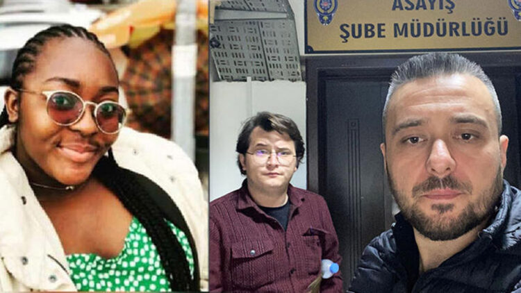 Gabonlu Dina'yı haber yapan muhabire gözaltı