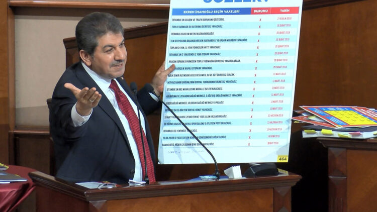 İBB Meclisi nisan ayı toplantısının 3. oturumu yapıldı