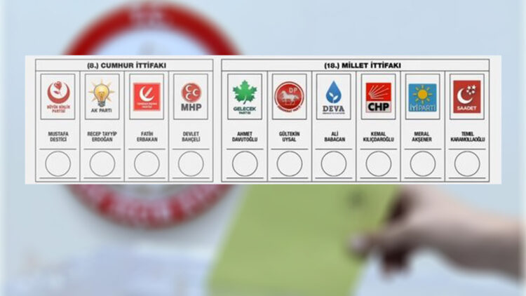 İttifakların ve partilerin oy pusulasındaki yerleri belli oldu