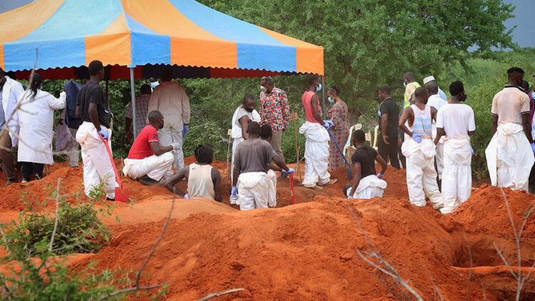 Kenya'daki tarikat bağlantılı ölümlerde can kaybı 90