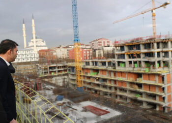 Kurum, Okmeydanı Kentsel Dönüşüm şantiyesinde