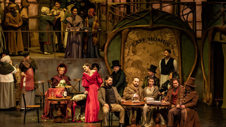 'La Boheme' operası AKM'de sanatseverlerle buluştu