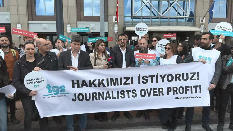 Reuters çalışanları 10 mayıs'ta grev kararı açıkladı