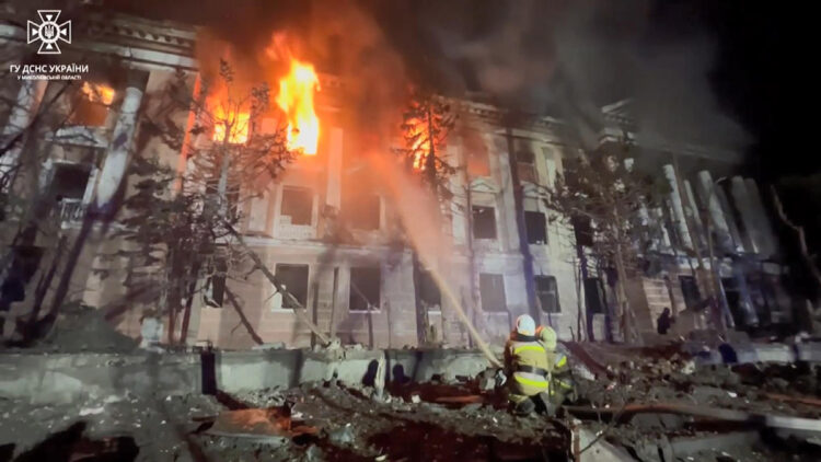 Rusya Mıkolayiv’i vurdu: 1 ölü, 23 yaralı