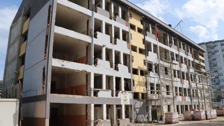 Samsun'da 45 okuldan deprem güçlendirme çalışması