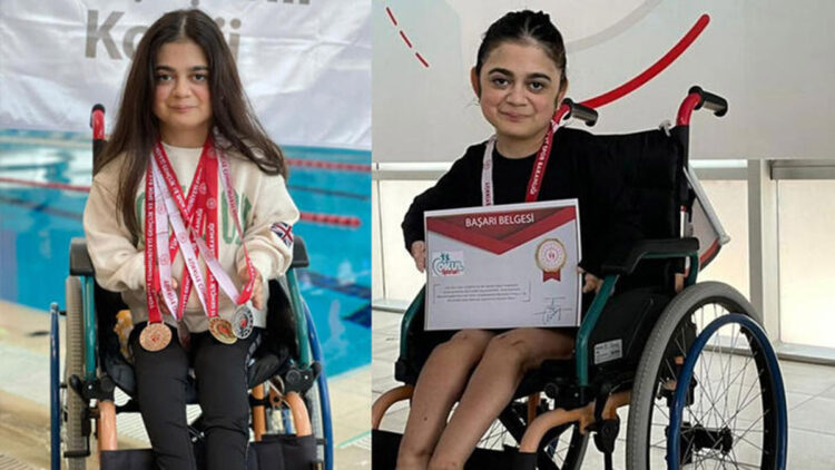 Selen Yüksel, yüzmede Türkiye şampiyonu oldu