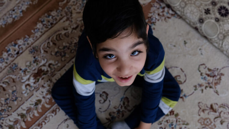 Serebral palsi ve epilepsi hastası Eymen 'Anne' dedi