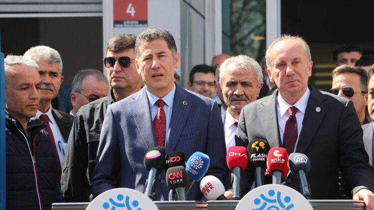 Sinan Oğan, Muharrem İnce'yi ziyaret etti