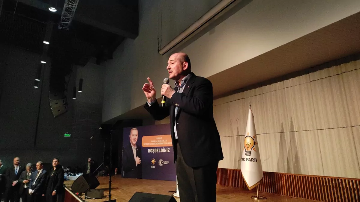 Soylu eyupsultanda parti temsilcileriyle bulustug - politika - haberton