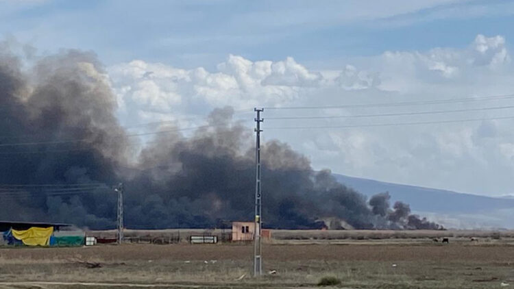 Sultan Sazlığı Milli Parkı'ndaki yangın söndürüldü
