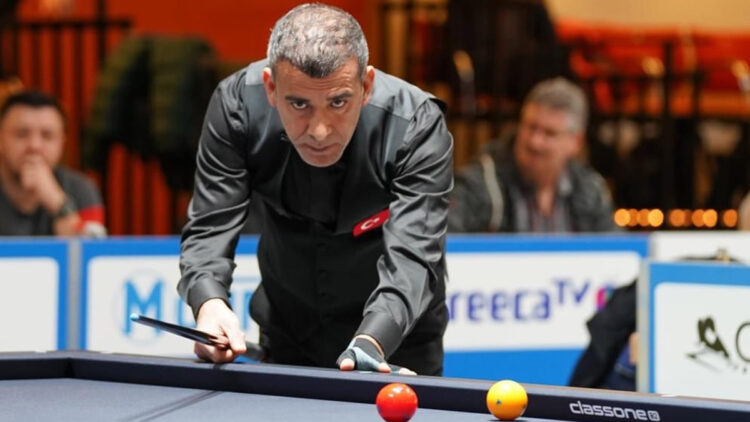 Tayfun Taşdemir bilardoda tarihi başarının eşiğinde