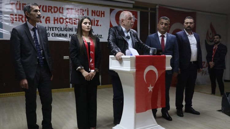 Ümit Özdağ Şırnak'ta