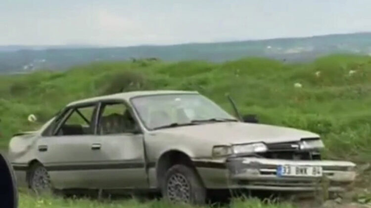 Yoldan çıkan otomobil tarlaya uçtu: 6 yaralı