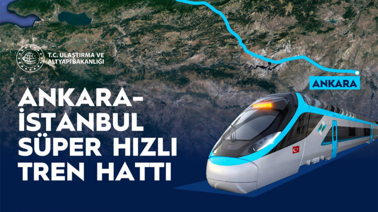 Ankara-İstanbul arası süper hızlı trenle 89 dakika