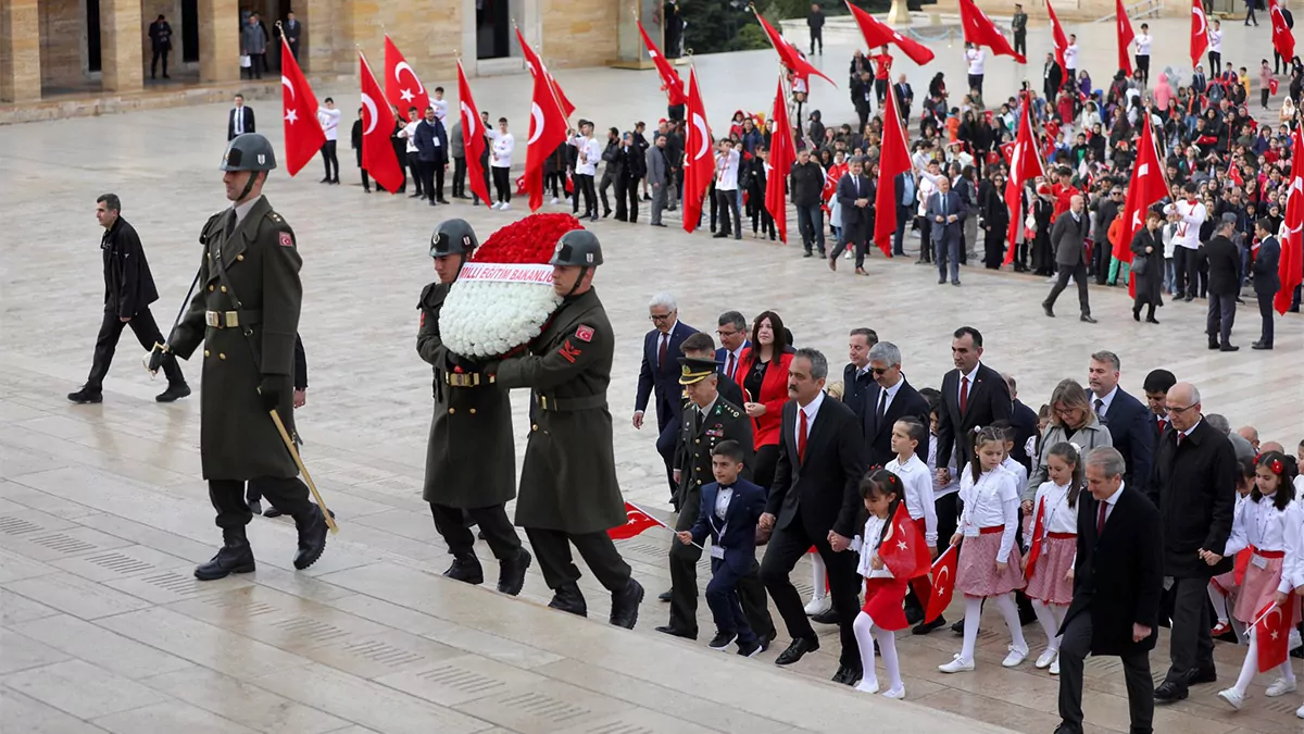 Ankara'da 23 nisan coşkusu