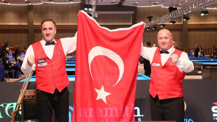 Artistik Bilardo Milli Takımı Avrupa şampiyonu oldu