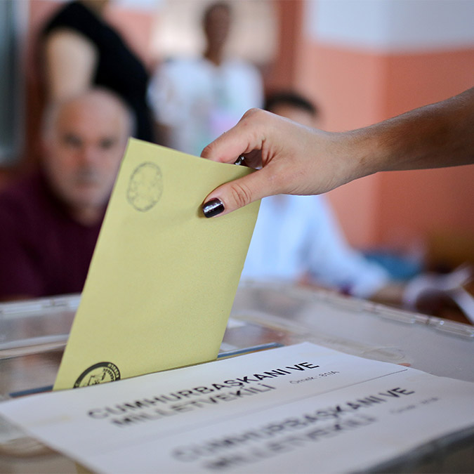 Türkiye'de seçmen sayısı en yüksek ilçe Çankaya