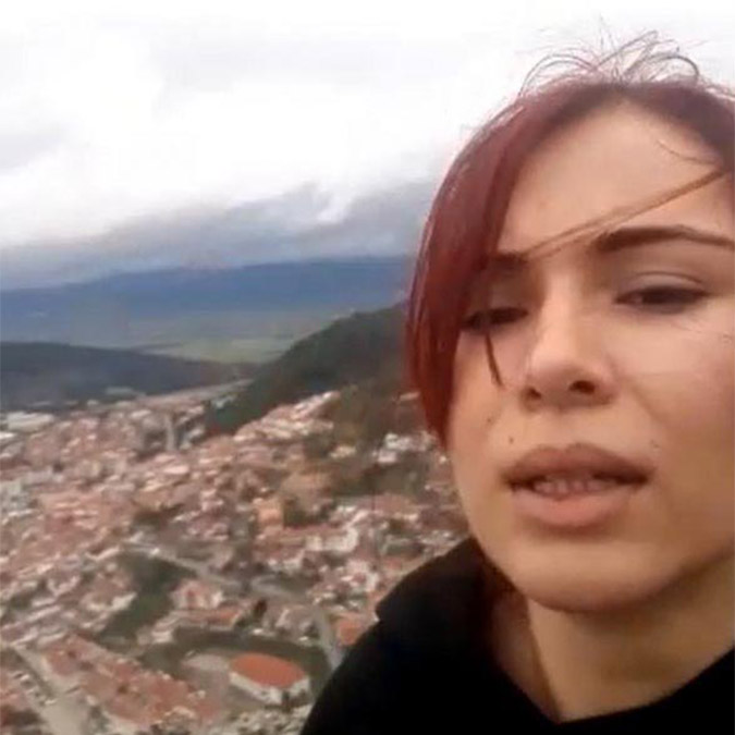 'Seni hiçbir zaman aldatmadım' diyerek kayalıklardan atladı