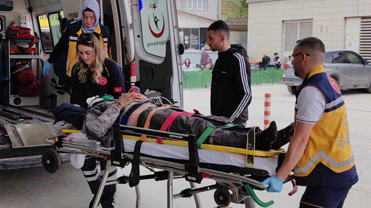 Çiftlikte kalorifer kazanı patladı; 1 ağır yaralı