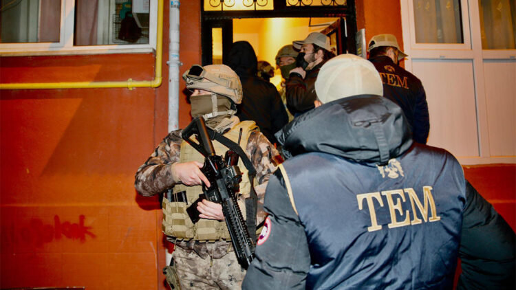 Eskişehir merkezli 8 ilde MLKP operasyonu