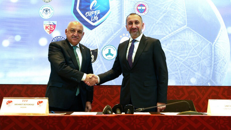 eSüper Lig için imzalar atıldı