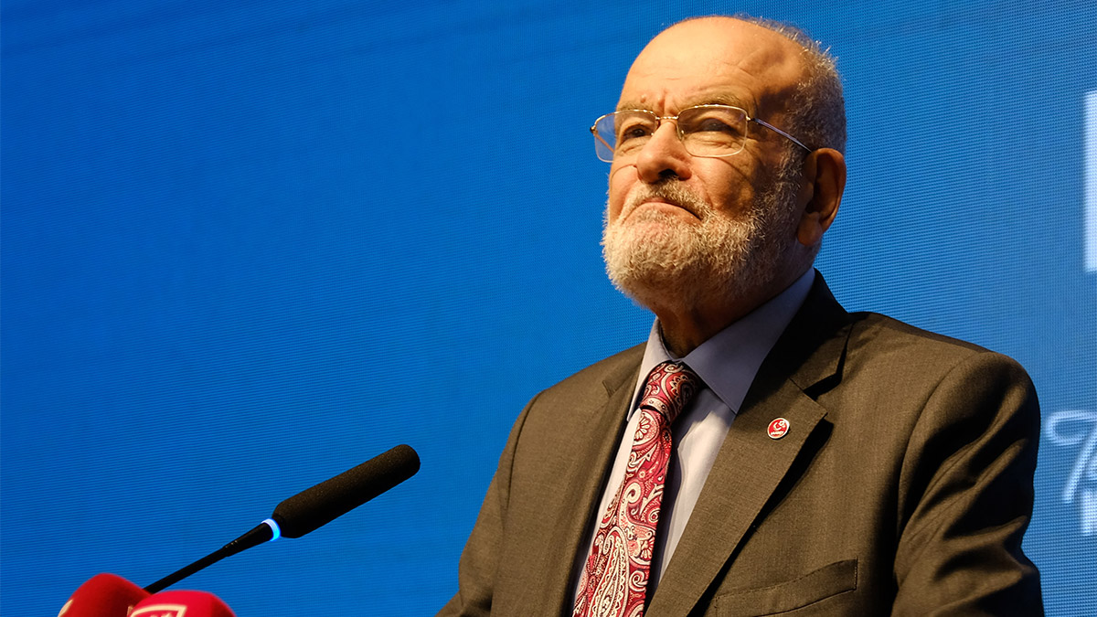 Saadet Partisi Genel Başkanı Temel Karamollaoğlu, "Biz memleketimizde huzuru barışı tesis edelim. Adaletin kamil manada sağlandığını herkese gösterelim" dedi.