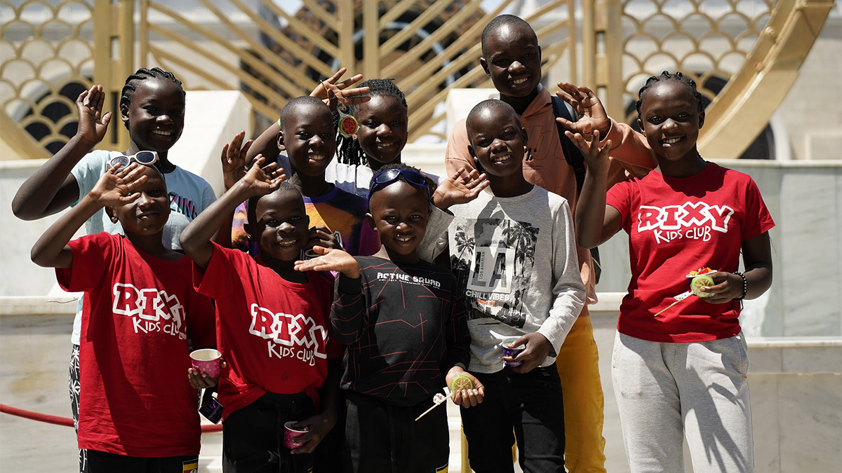 Masaka Kids Africana, Rixos'un tadını çıkardı