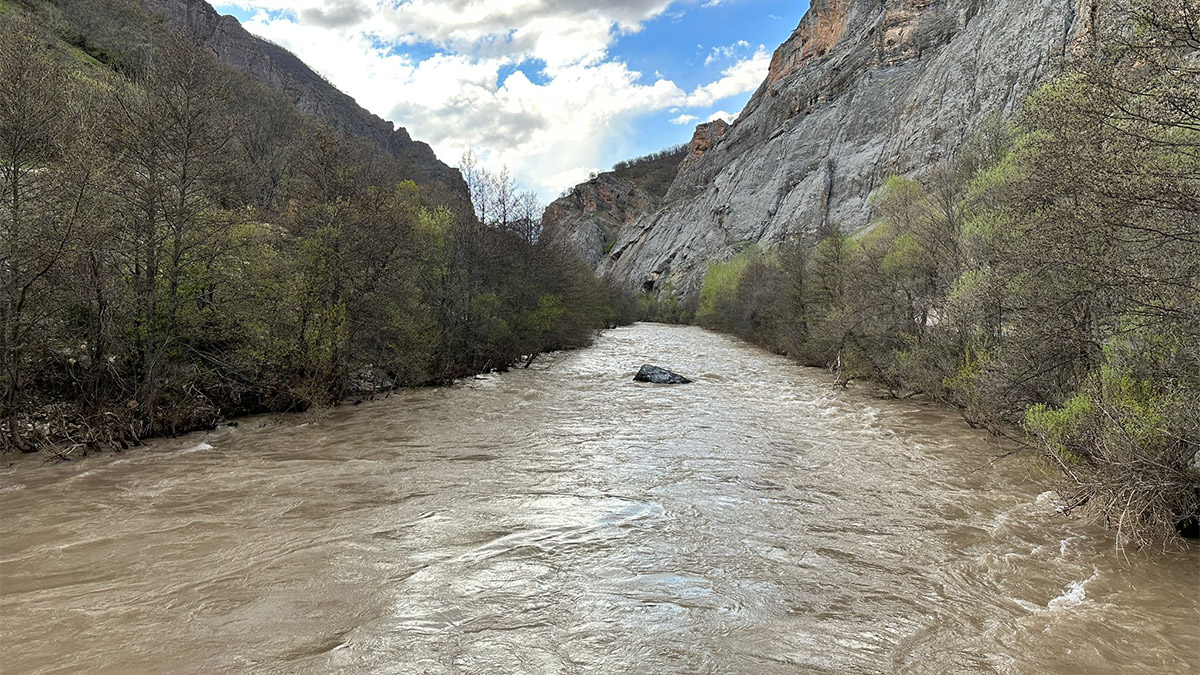 Munzur Çayı'na uçan otomobildeki 3 genç aranıyor