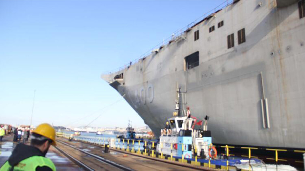 Uluslararası İlişkiler Uzmanı Dr. Kemal Olçar, “Gemi, Türk ordusunun hem ulusal hem bölgesel hem de NATO faaliyetlerinde kuvvet çarpanı olarak harp tarihindeki yerini aldı” şeklinde konuştu.