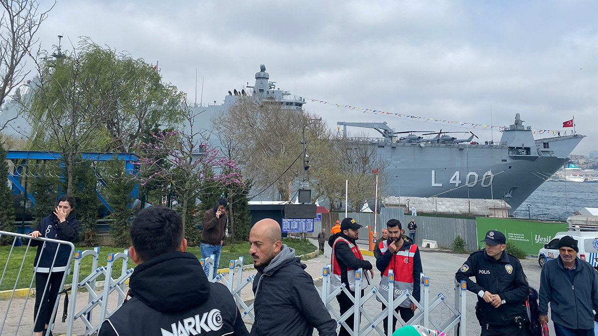 TCG Anadolu'ya yoğun ilgi devam ediyor