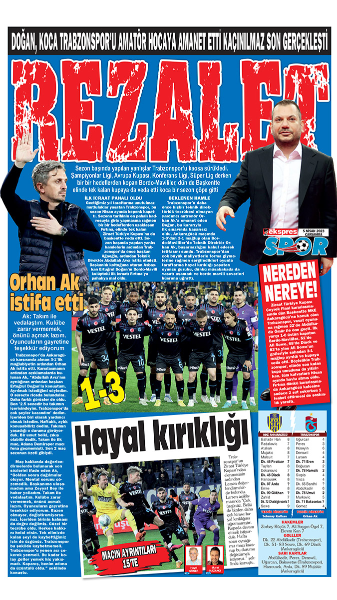 Orhan Ak görevi bıraktı