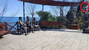 'Üç Kız' heykeli 24 saat takip edilecek