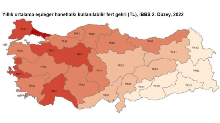 2022 yılı gelir dağılımı istatistikleri açıklandı
