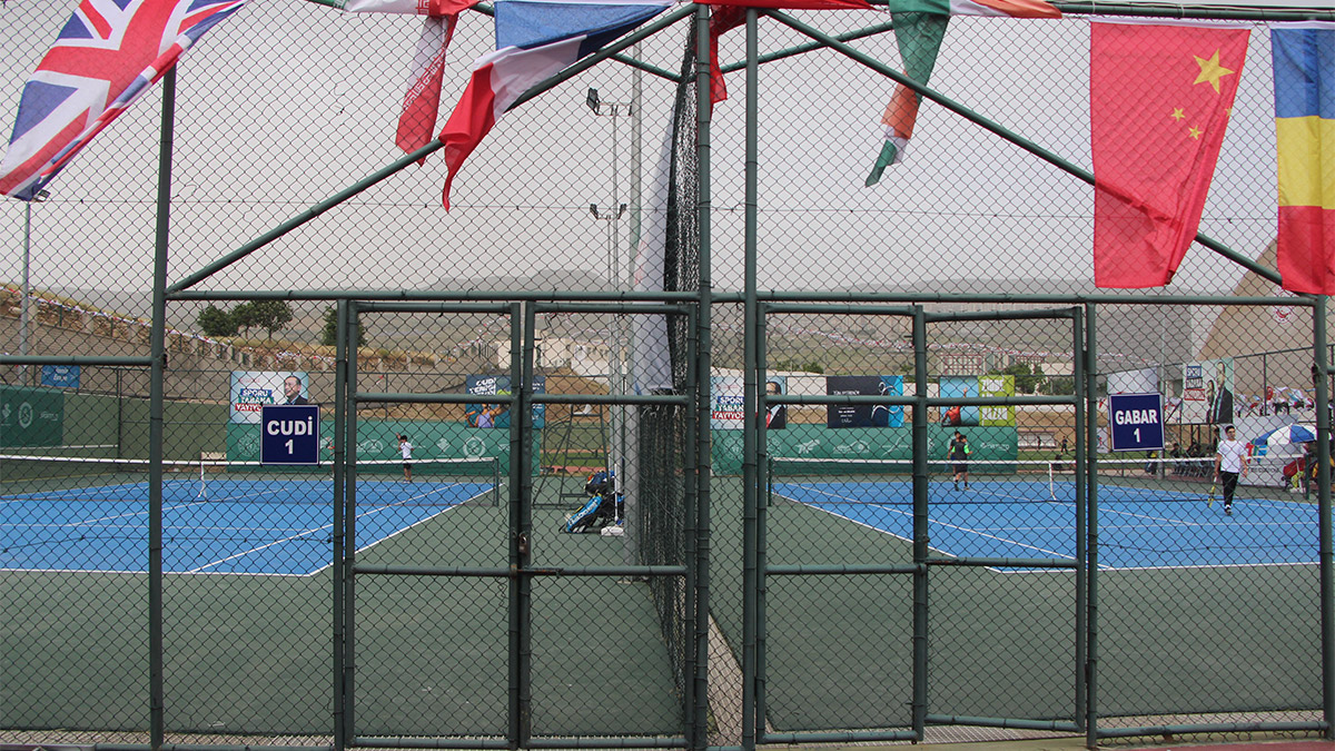 Cudi Cup Tenis Turnuvası devam ediyor