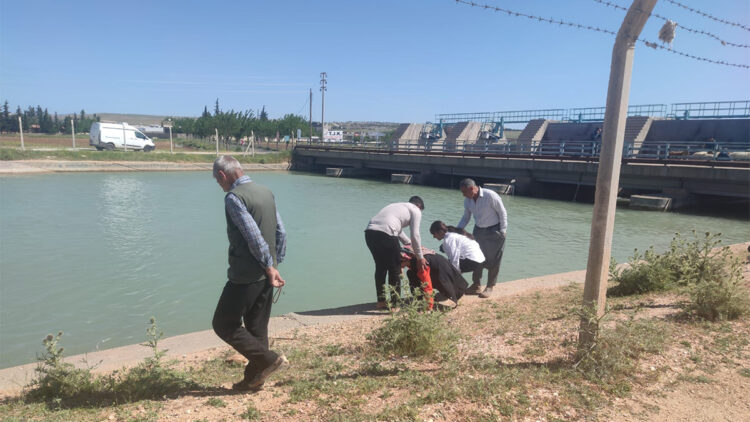 Sulama kanalına düşen otomobildeki annenin cansız bedenine ulaşıldı