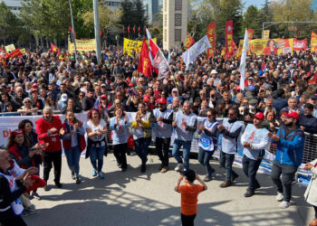 Ankara'da 1 Mayıs coşkusu