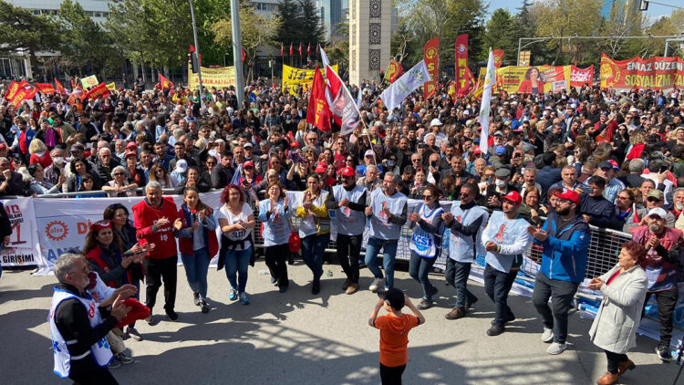 Ankara'da 1 Mayıs coşkusu