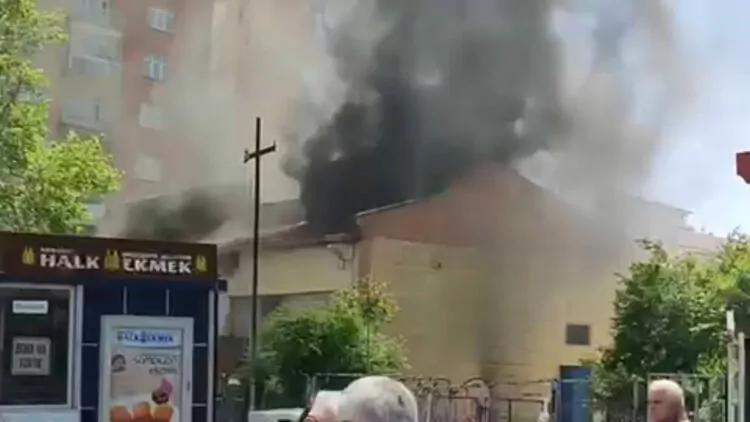 Ankara'da trafo merkezinde yangın