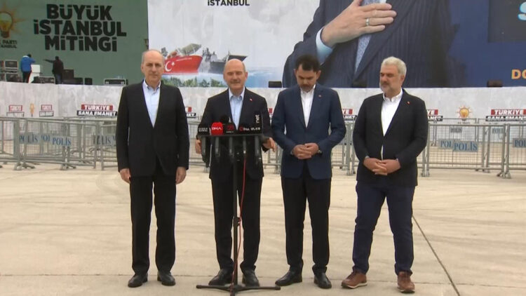 Bakanlardan 'Büyük İstanbul Mitingi' açıklaması