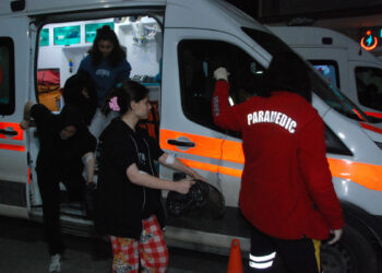 Bartın'da 21 öğrenci acillik oldu