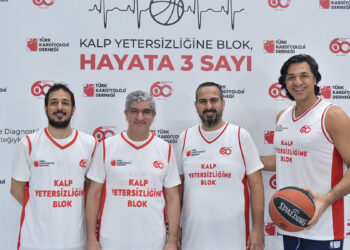 Basketbol oynanarak kalp yetersizliğine dikkat çektiler