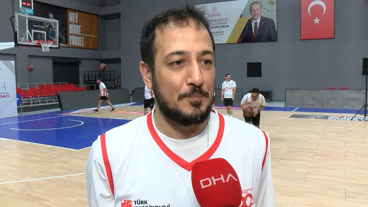 Basketbol oynanarak kalp yetersizligine dikkat cektilerer - spor haberleri - haberton