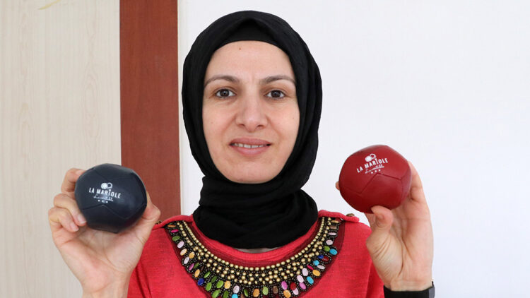 Burdurlu kadınlardan Fransa'ya bocce topu ihracatı