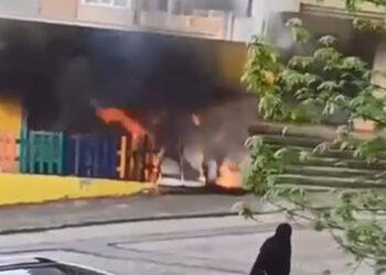 Bursa'da anaokulunda yangın