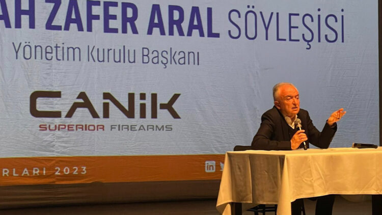 CANiK Yönetim Kurulu Başkanı Aral, 'OKAF'ta konuştu