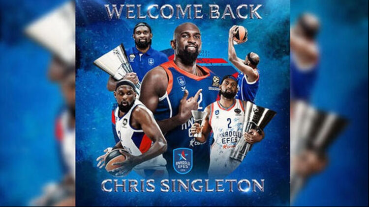 Anadolu Efes'ten Chris Singleton açıklaması