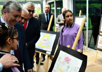 Erdemir Maden'in resim yarışmasında gençler yarıştı