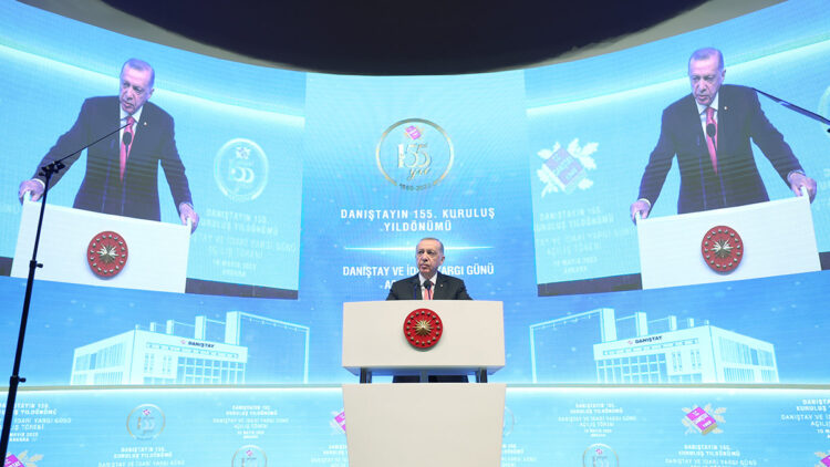 Erdoğan, Danıştay Başkanlığı töreninde konuştu